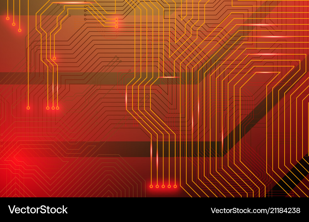 Circuit board micro scheme elements Circuit board micro scheme elements vector image
