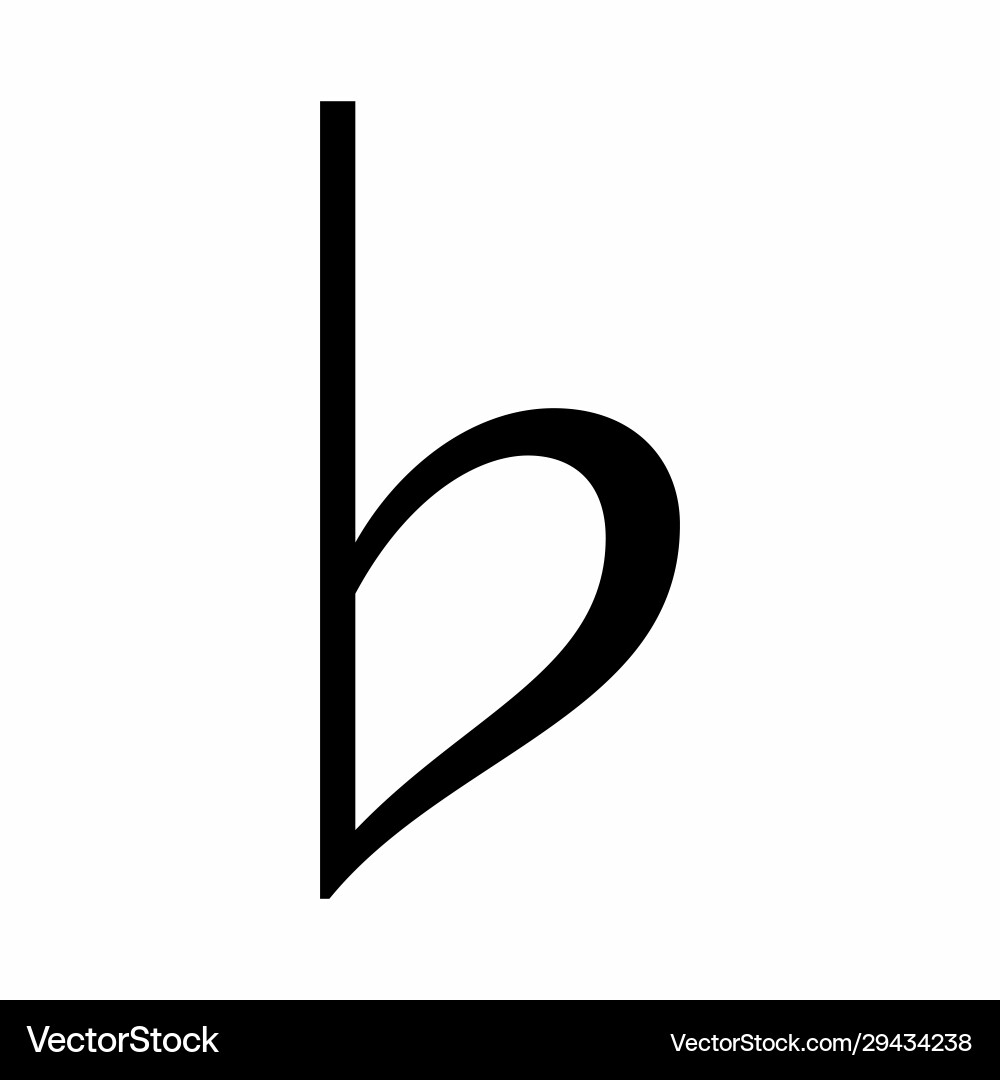 Music flat sign Music flat sign vector image