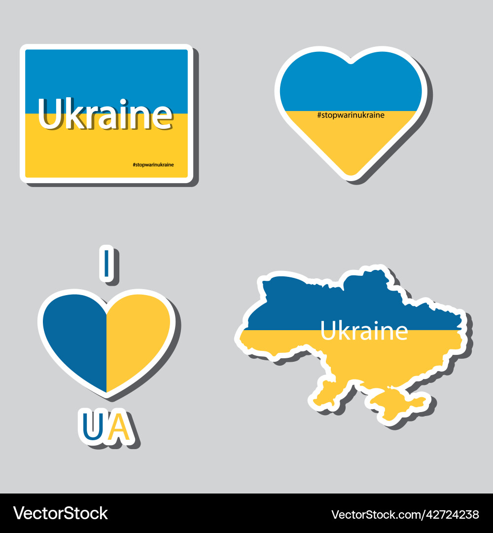 Set of images with elements the state Vector Image