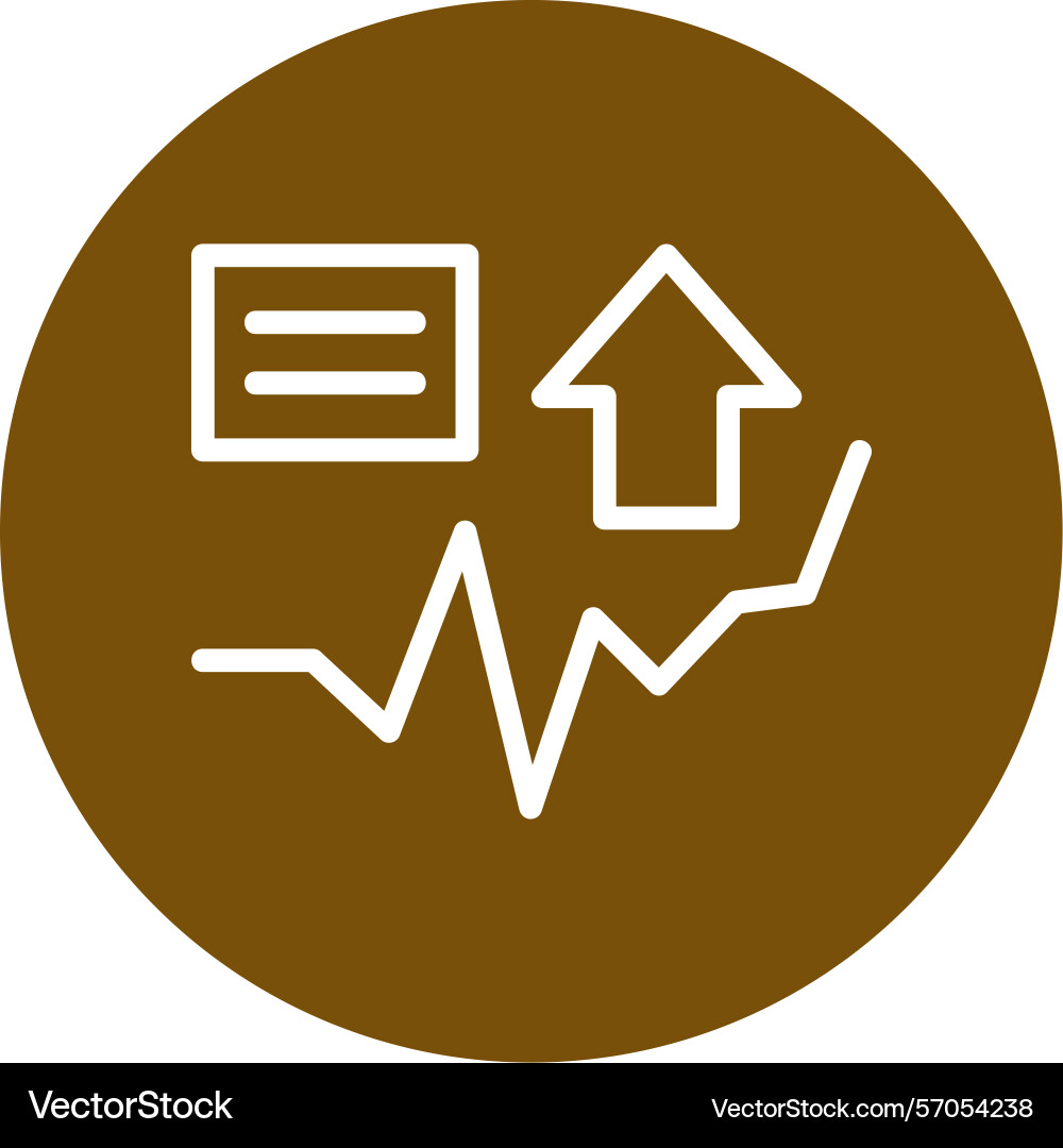 Spark shift line circle style icon design Vector Image