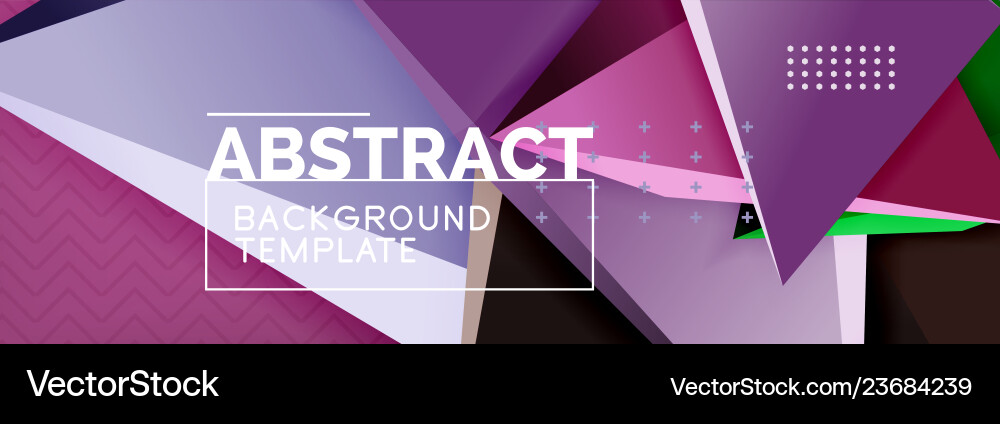 3d triangular minimal abstract background 3d triangular minimal abstract background vector image