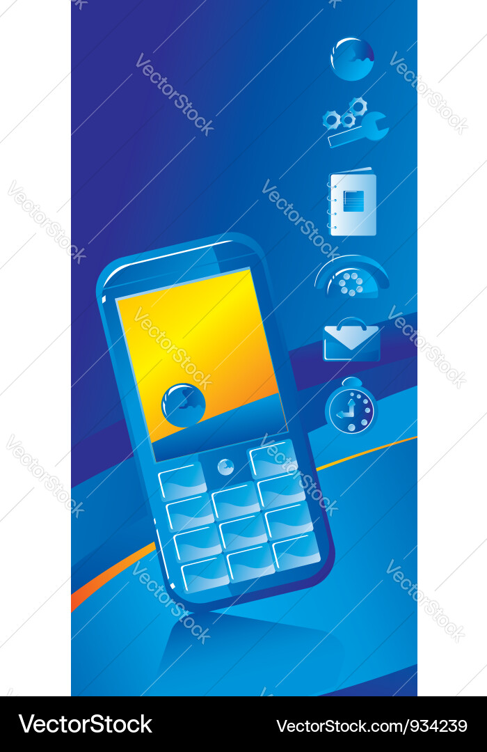 Mobile phone Vector Image