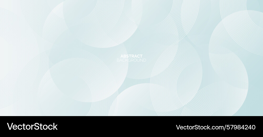 Abstract minimal geometric circle soft lines Vector Image