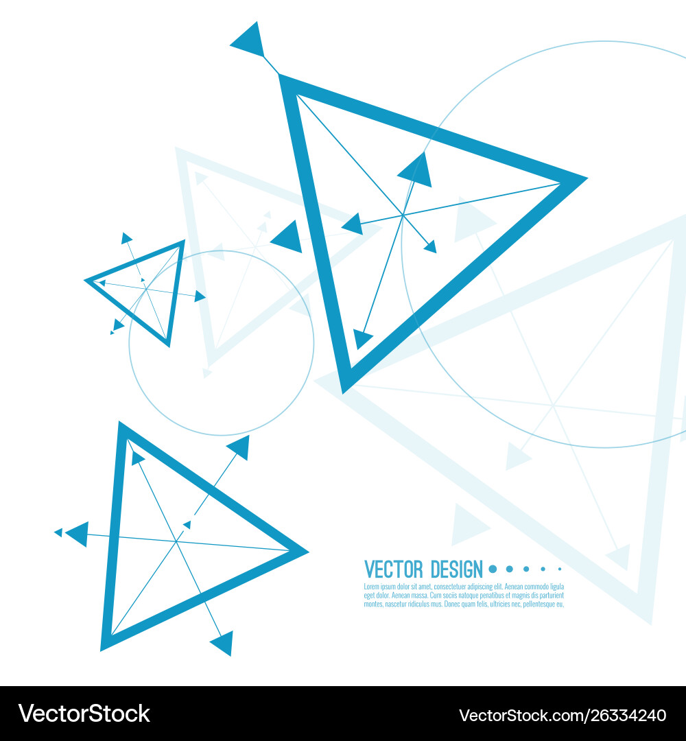 Dynamic Tech Abstract Background vector image