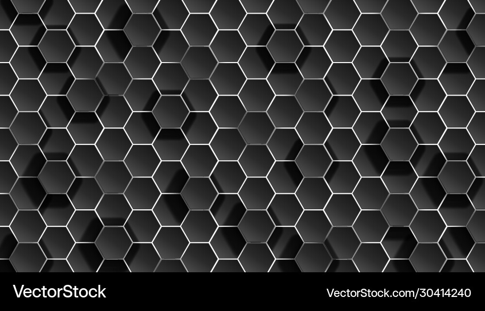 Pattern hexagon background abstract Pattern hexagon background abstract vector image