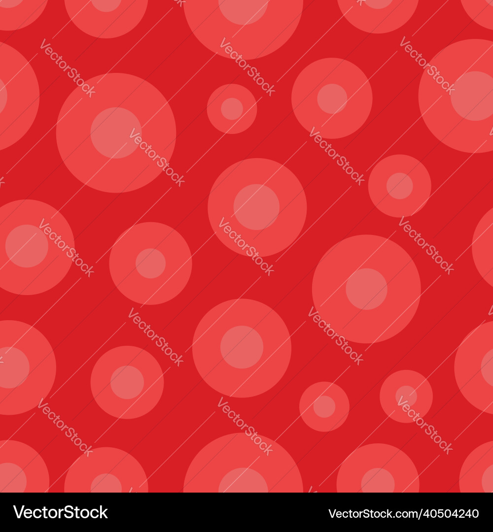 Red dots seamless repeat pattern print Red dots seamless repeat pattern print Vector Image