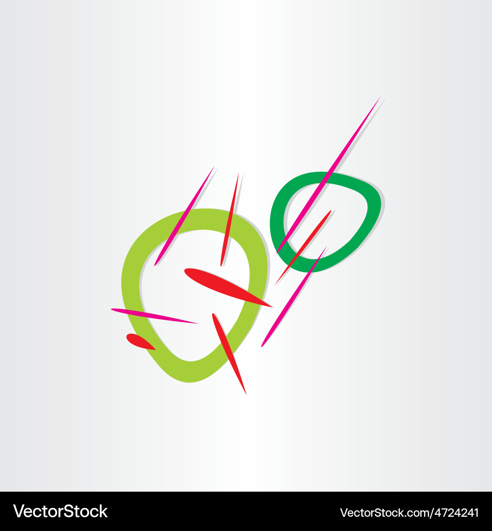 Abstract background art design element Vector Image