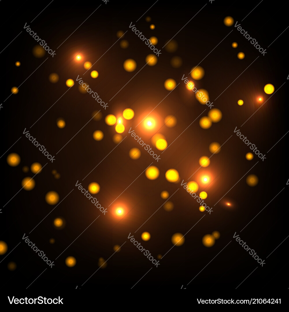Bokeh Sparkle Background vector image