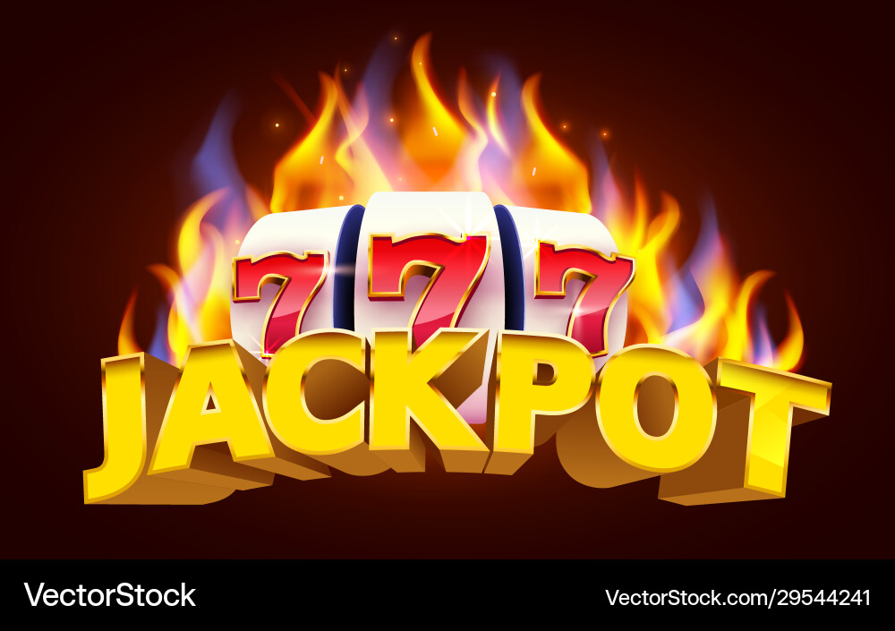 Burning Spielautomat gewinnt Jackpot Feuer Burning Spielautomat gewinnt Jackpot Feuer vektorbild