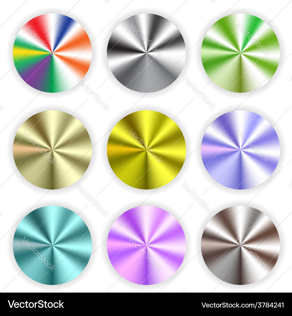Control buttons vector image