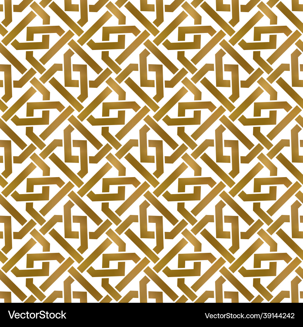 Abstract repeatable background of golden twisted Abstract repeatable background of golden twisted vector image