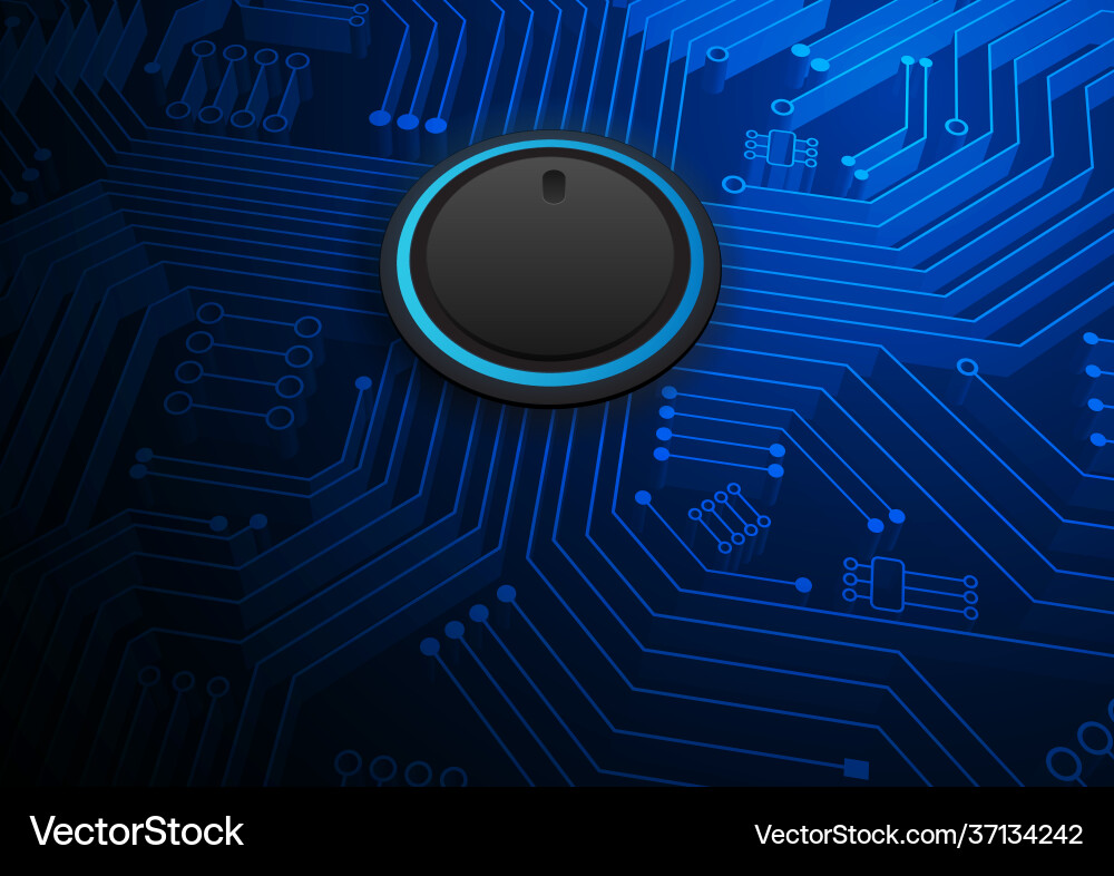 Circuit technology background with hi-tech Circuit technology background with hi-tech vector image