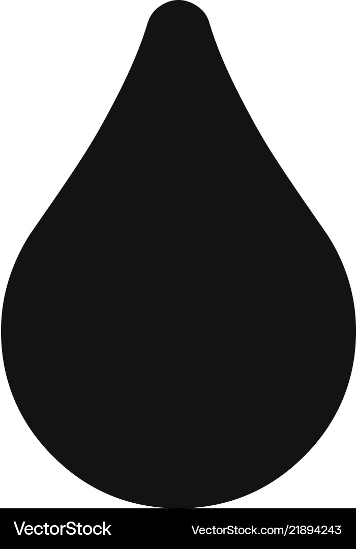 Tint drop icon Tint drop icon vector image