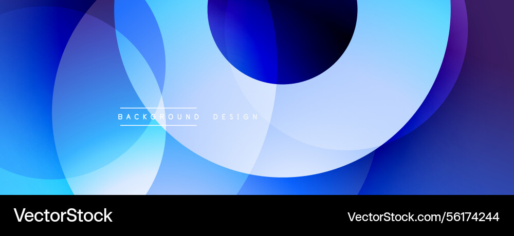 Abstract design overlapping circles create Abstract design overlapping circles create vector image