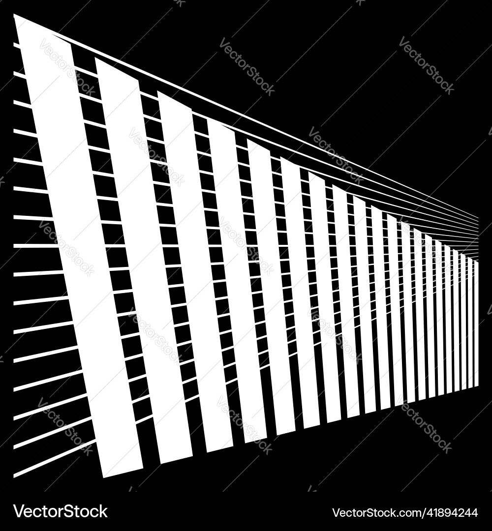 Abstract random grid mesh lattice grating vector image