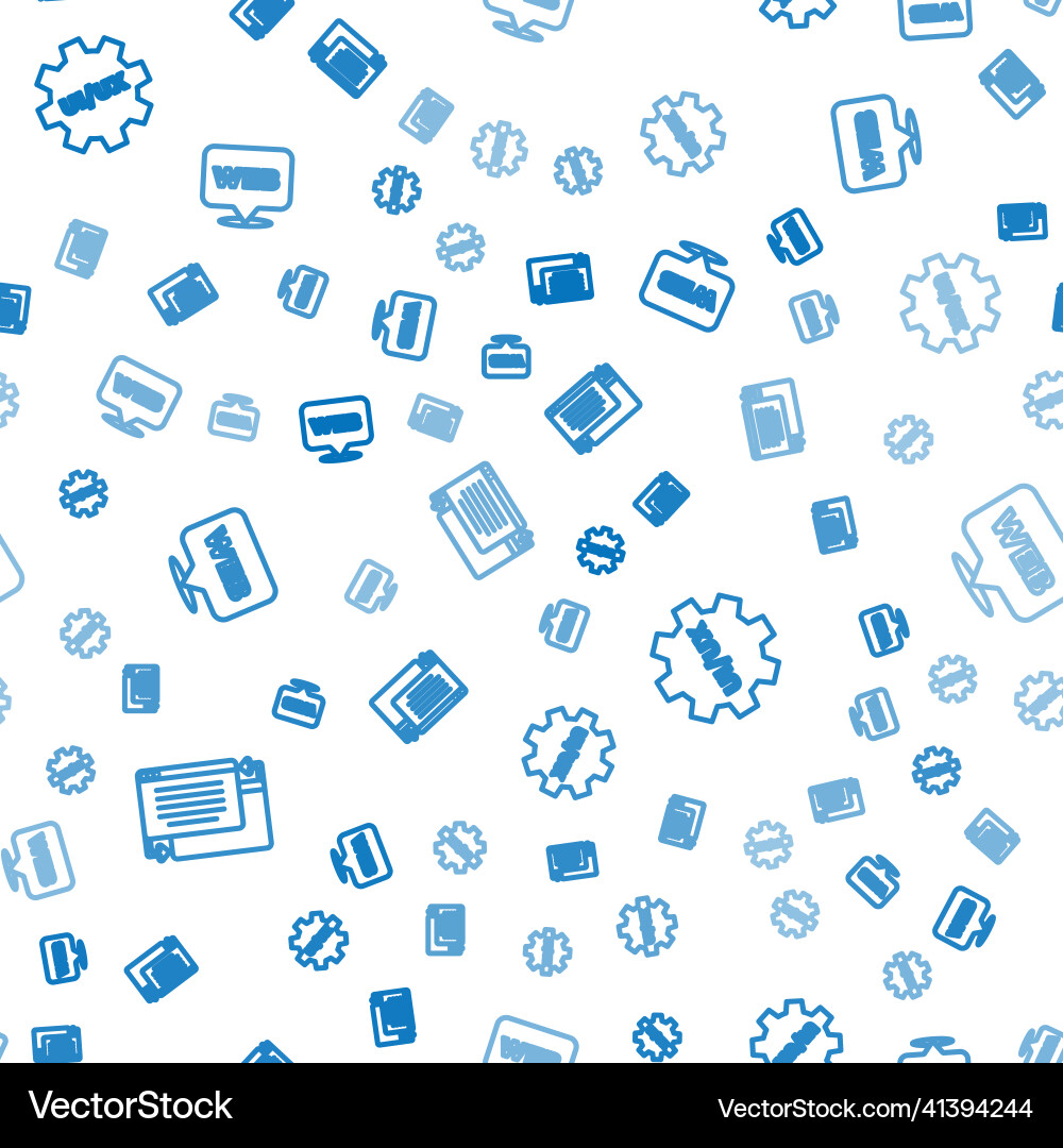 Set line ui or ux design and web graphic vector image