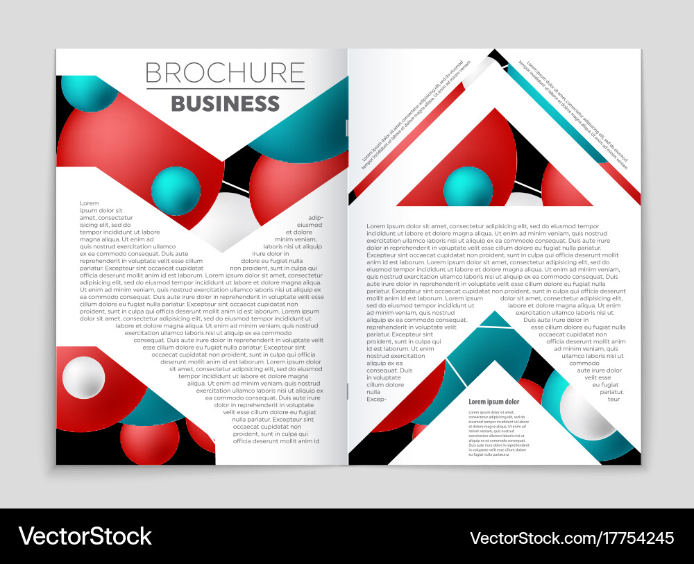 Abstract layout background set for art vector image