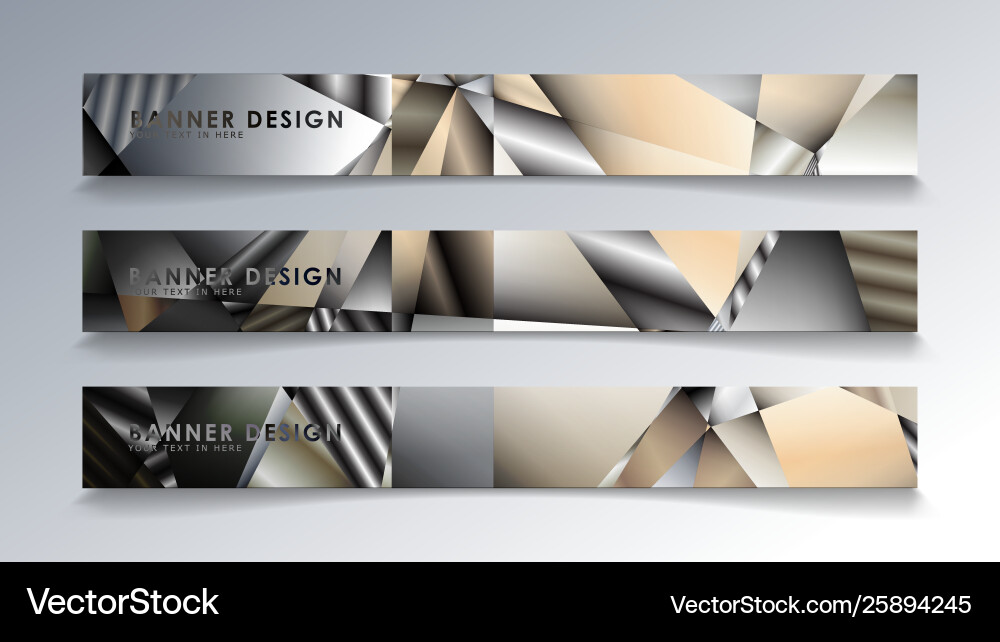Abstract rectangle banner with a background Abstract rectangle banner with a background vector image