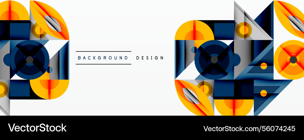 Dynamic geometric composition with sharp angles Dynamic geometric composition with sharp angles vector image