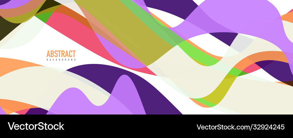Fluid wave colorful abstract background dynamic Fluid wave colorful abstract background dynamic vector image