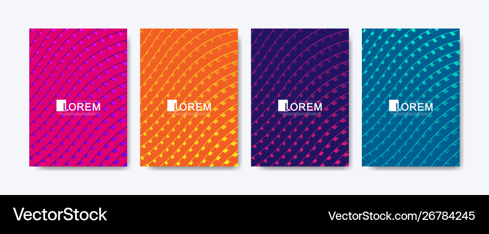 Modern colorful abstract gradient lines pattern Modern colorful abstract gradient lines pattern vector image