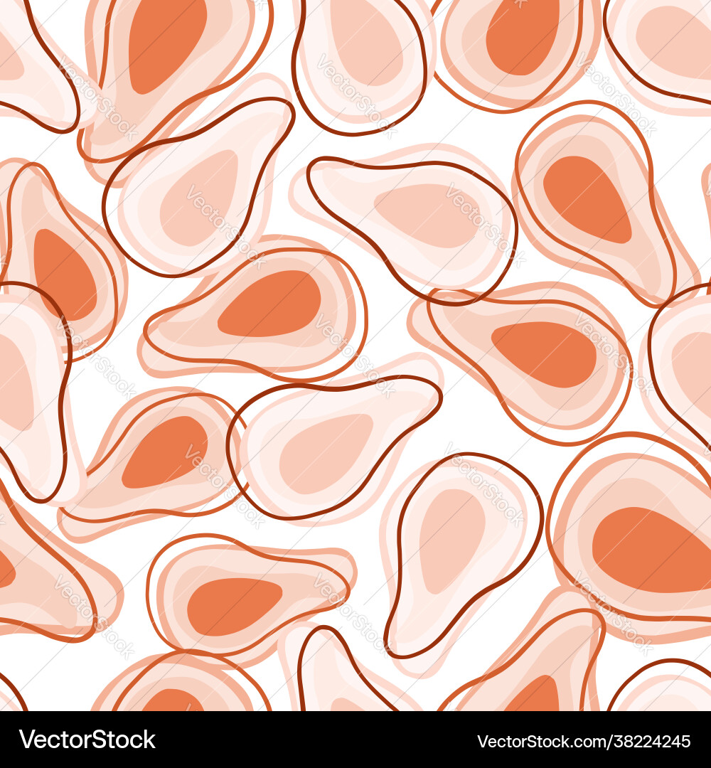 Organic seamless pattern with random abstract Organic seamless pattern with random abstract vector image