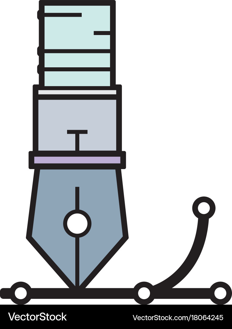Pen object design tool to write Vector Image