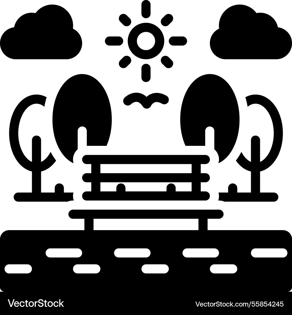 Public spaces Vector Image