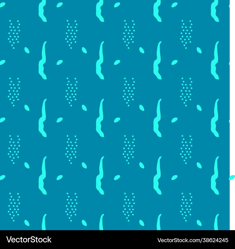 Seamless pattern with blue elements background Seamless pattern with blue elements background Vector Image