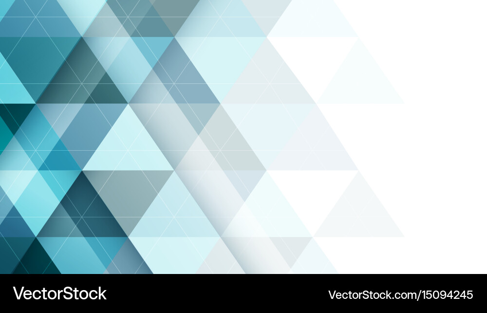 Symmetrical Triangular Pattern Background vector image