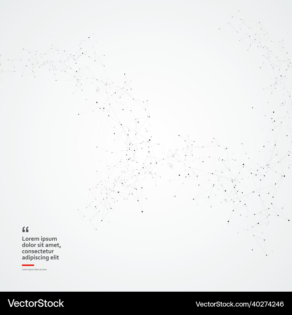 Abstract polygonal design with connecting dots Abstract polygonal design with connecting dots vector image