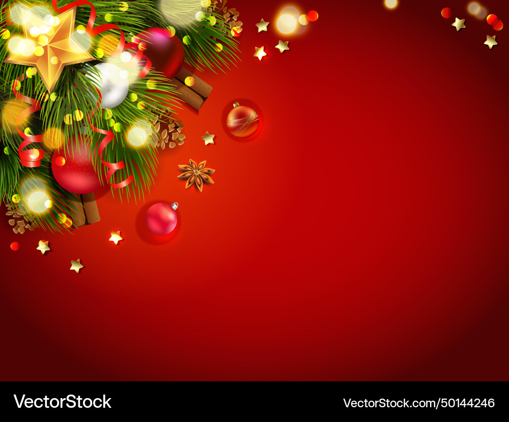 Merry christmas congratulation composition Merry christmas congratulation composition vector image