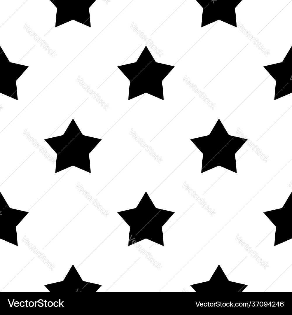 Repeatable seamless star shape pattern Repeatable seamless star shape pattern Vector Image