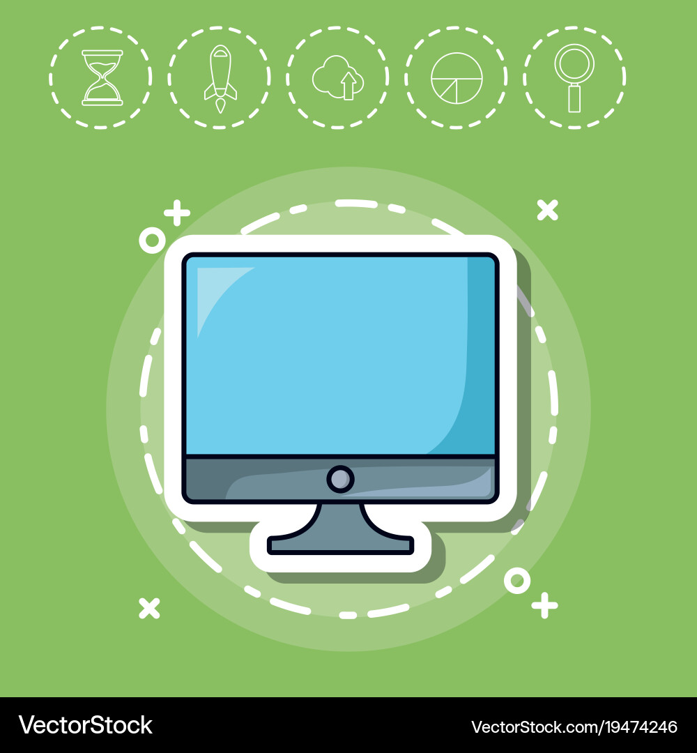Seo and web optimization concept Vector Image