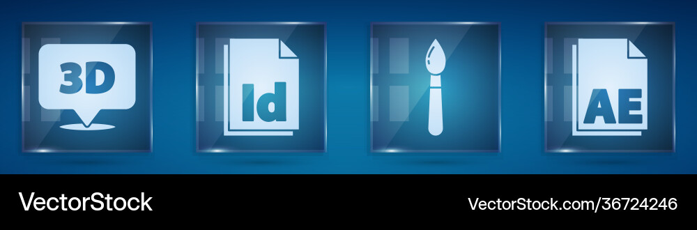 Sprachblase mit Text 3d id Dateidokument einstellen Sprachblase mit Text 3d id Dateidokument einstellen vektorbild