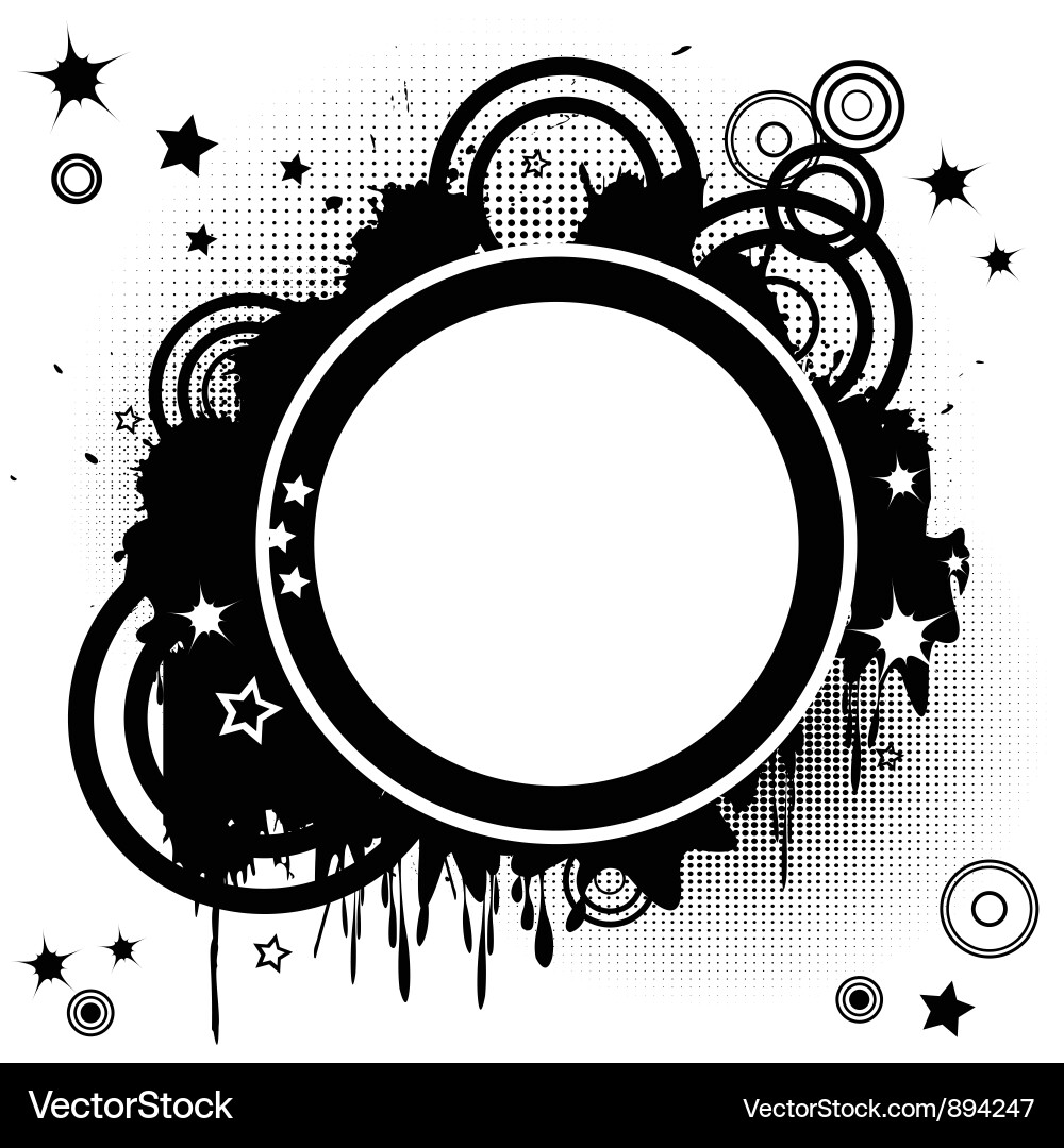 Abstract Circle Pattern vector image