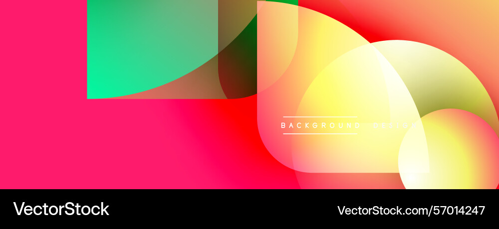 Abstract colorful shapes overlap gradient hues Abstract colorful shapes overlap gradient hues Vector Image