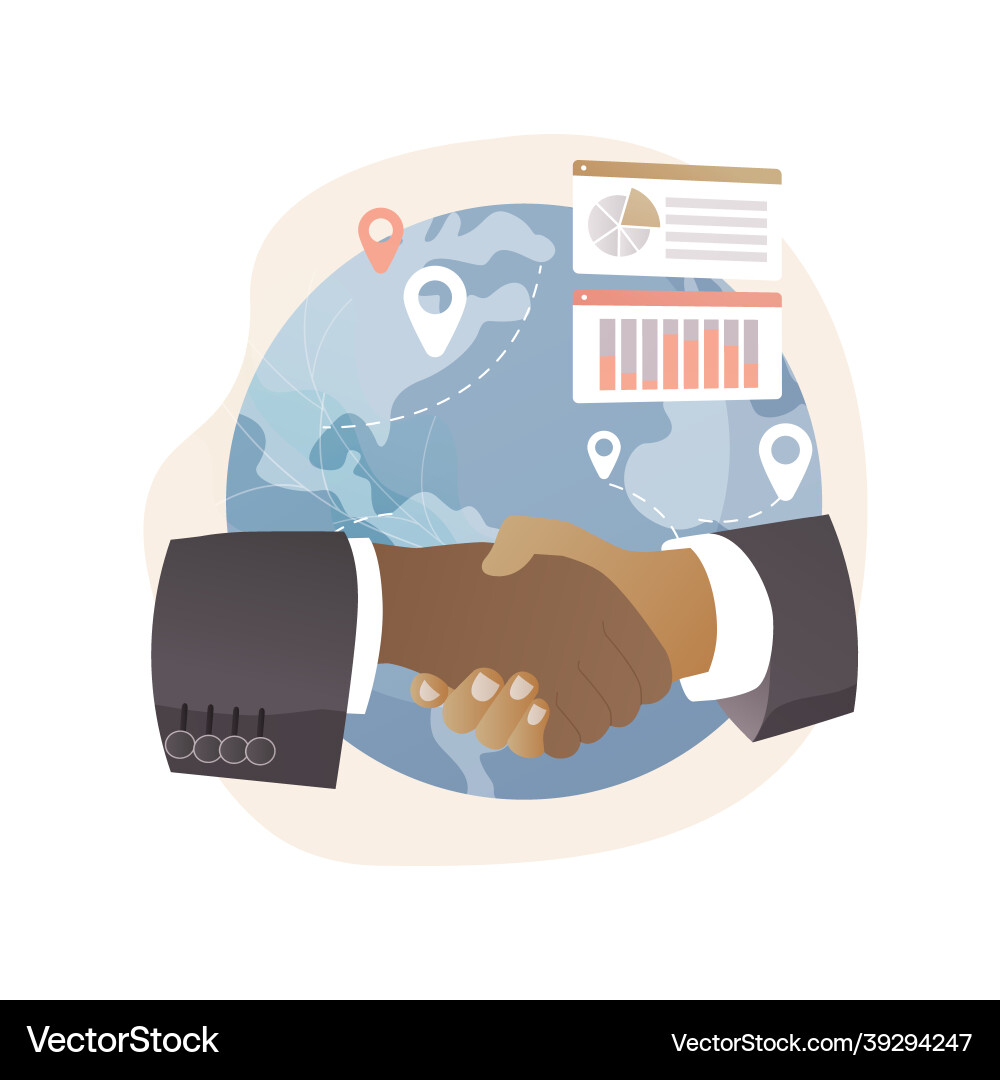 Chatbot customer service abstract concept Chatbot customer service abstract concept vector image