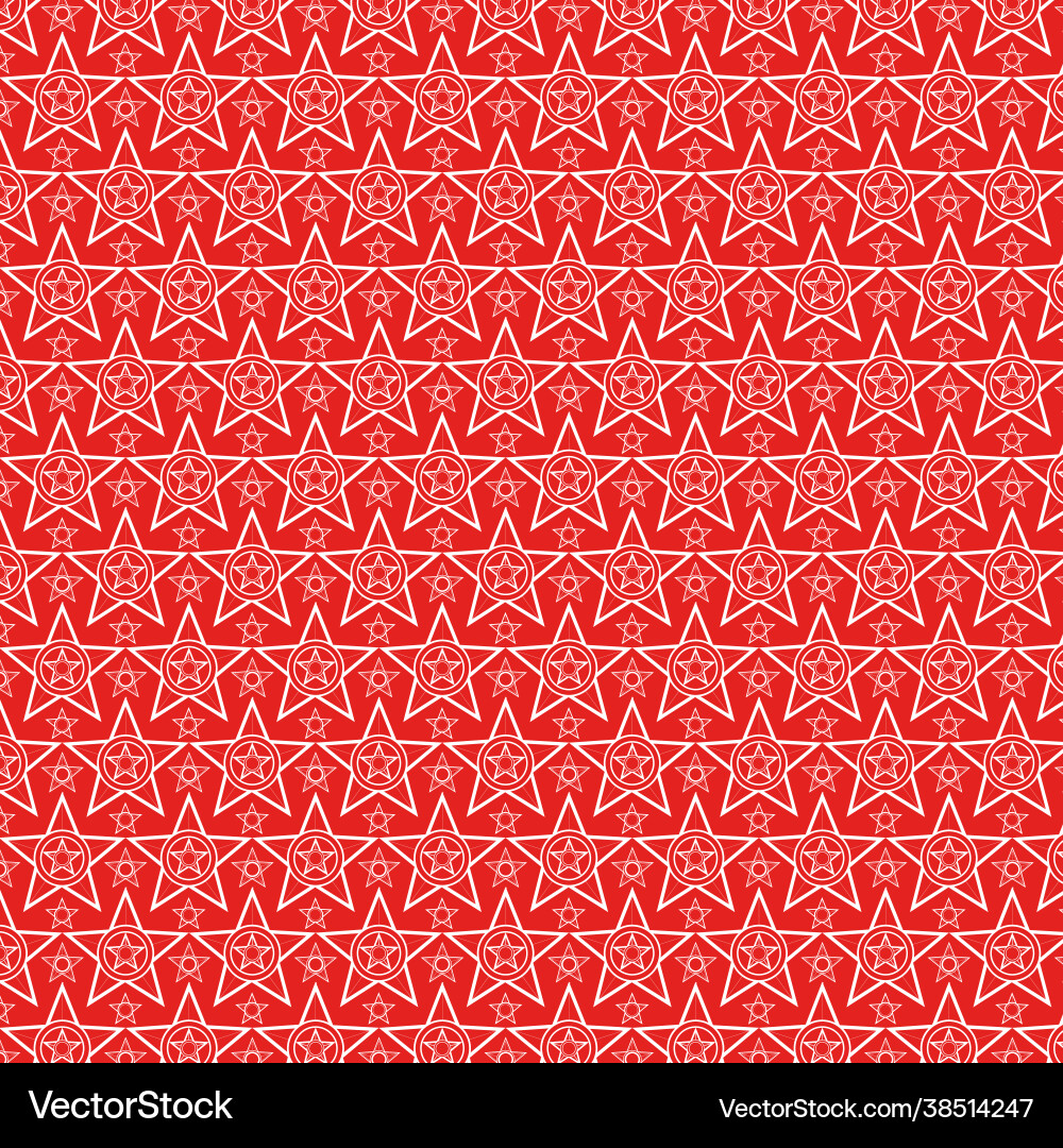 Geometric Red Pattern Background Vector Image