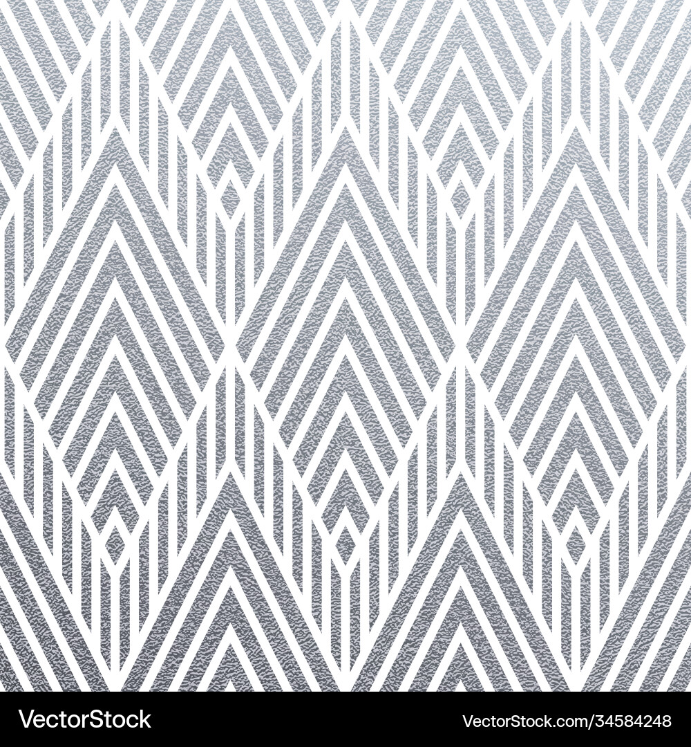 Abstract geometric silver pattern background Vector Image