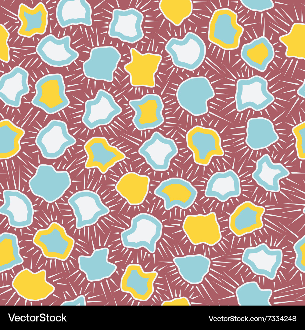 Abstract seamless pattern vector image