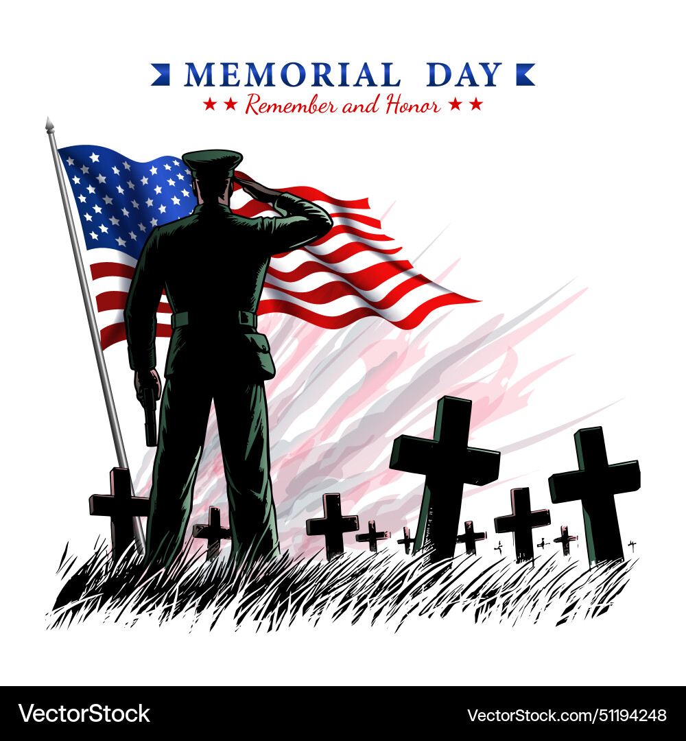 Veterans Day Remembrance Vector Image