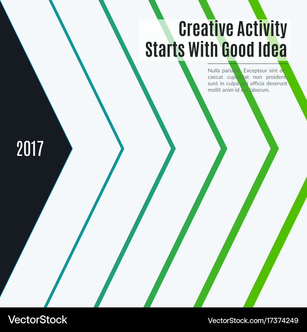 Abstract design elements for graphic layout Vector Image