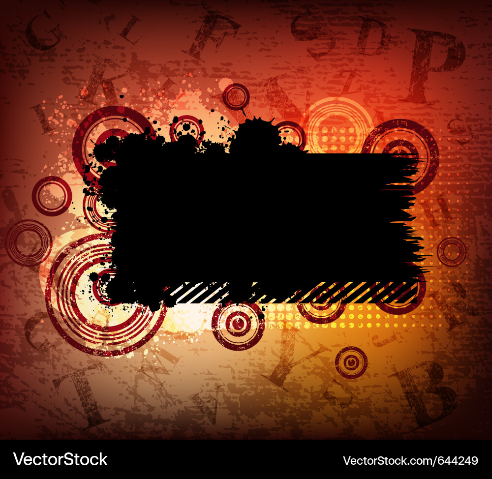 Grungy background Vector Image