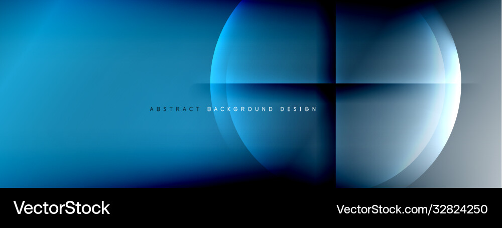 Abstract background - circle and cross Vector Image