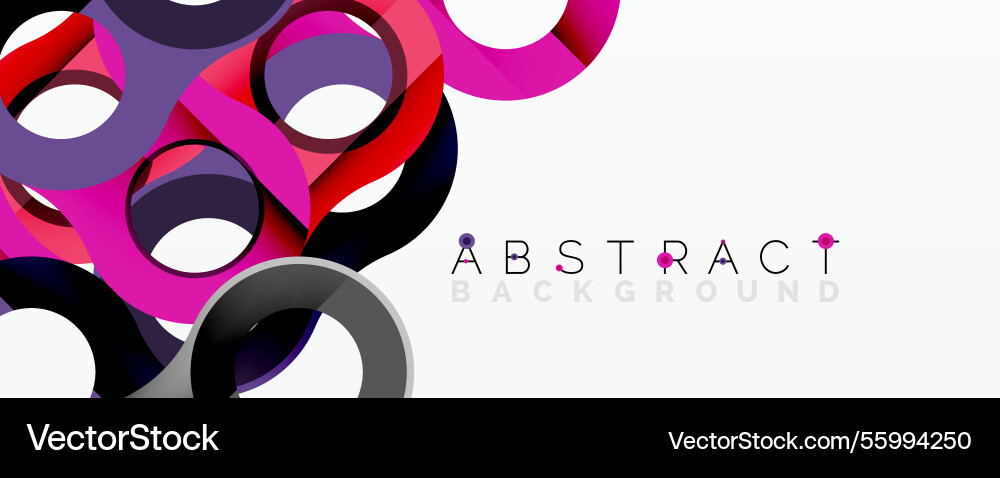 Abstract circle element composition Abstract circle element composition vector image