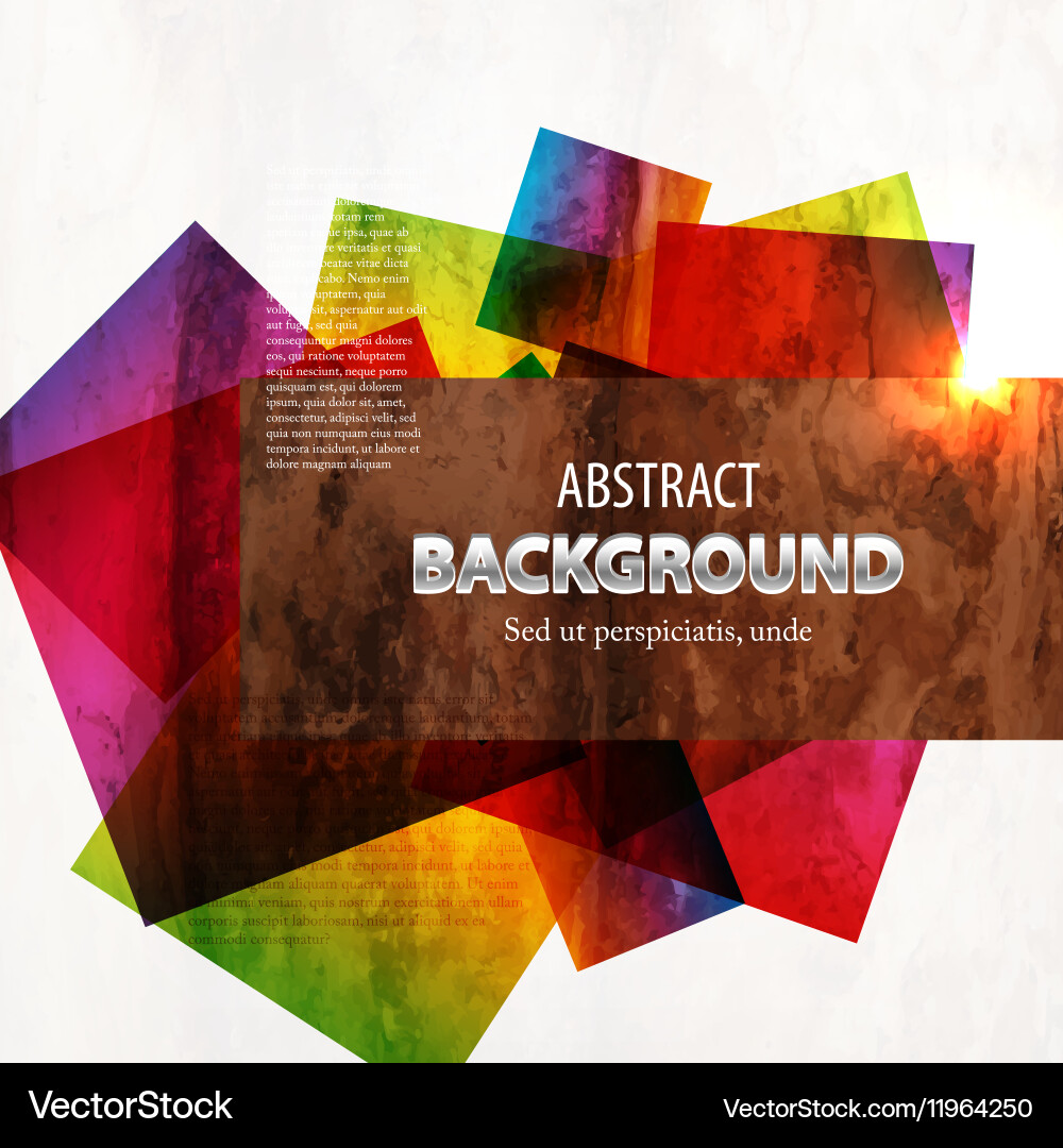 Rustic abstract background vector image