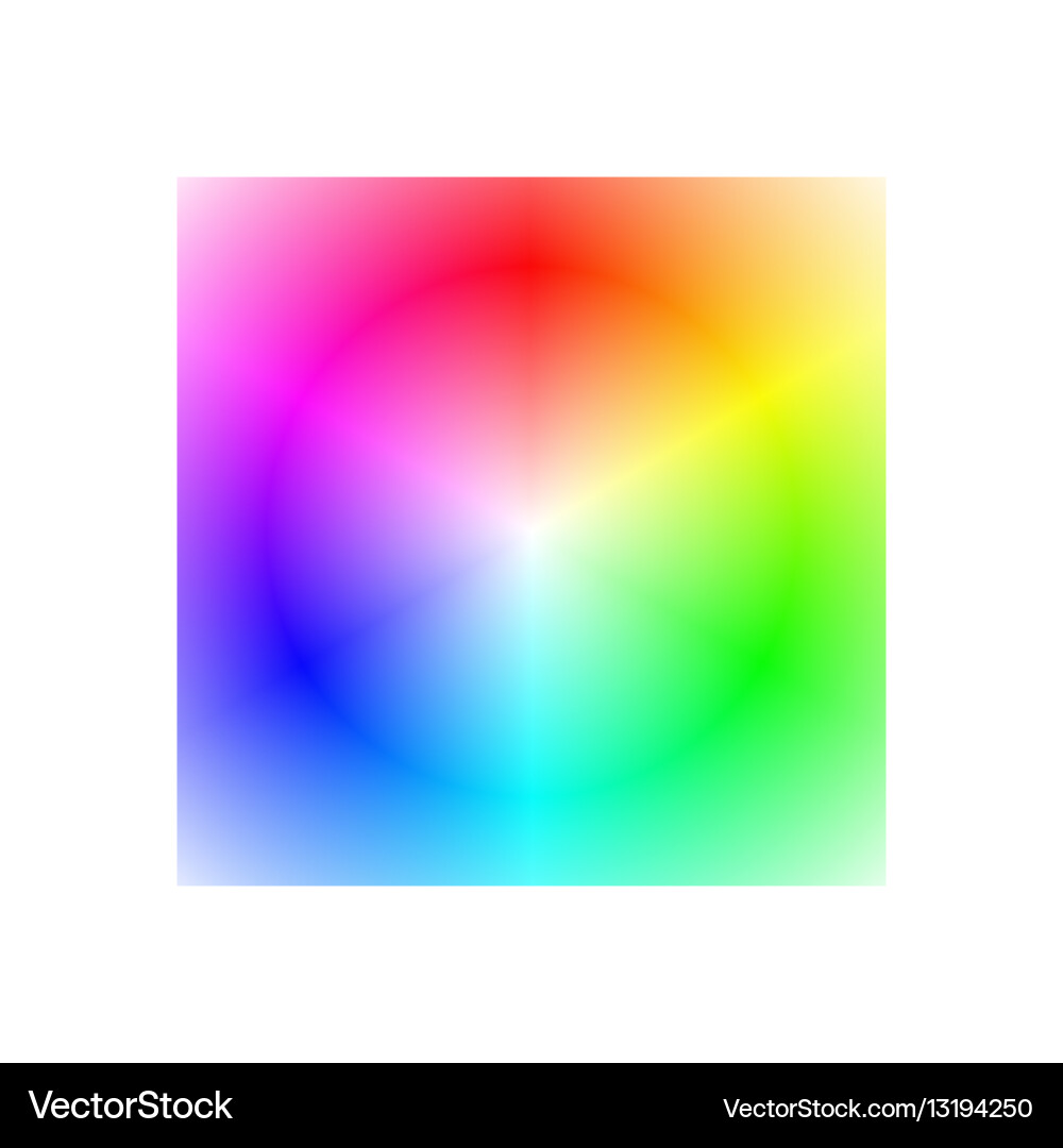 Smooth abstract rainbow gradient background vector image