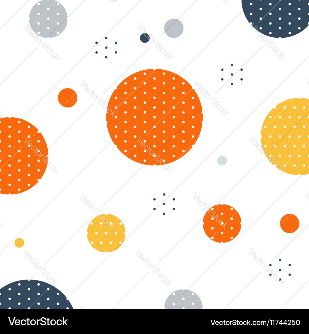 Unusual pattern with circles and dots background Unusual pattern with circles and dots background vector image