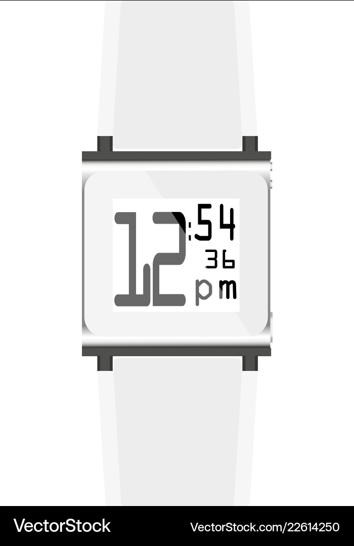 White clock on a background White clock on a background vector image